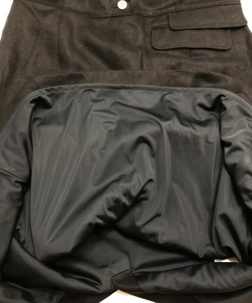 avec deuxclefs（アヴェクデュクレ）avec deuxclefs (アヴェクデュクレ) リネンワンピース ブラック サイズ:M 未使用品の古着・服飾アイテム