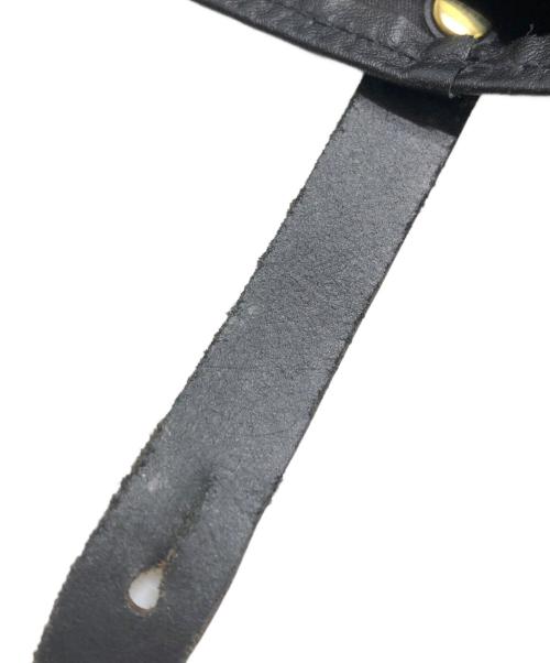 QUALITY GUNSLIPS（クオリティーガンスリップス）QUALITY GUNSLIPS (クオリティーガンスリップス) ショルダーバッグ ブラック サイズ:表記なしの古着・服飾アイテム