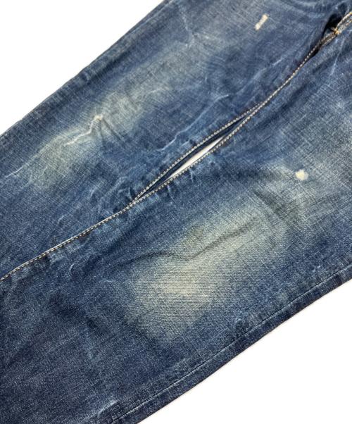 DSQUARED2（ディースクエアード）DSQUARED2 (ディースクエアード) ダメージ加工デニムパンツ インディゴ サイズ:42の古着・服飾アイテム