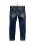 DSQUARED2 (ディースクエアード) ダメージ加工デニムパンツ インディゴ サイズ:42：7000円