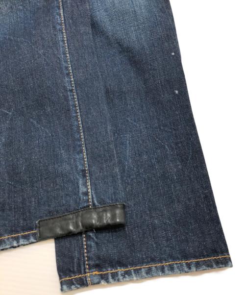 DSQUARED2（ディースクエアード）DSQUARED2 (ディースクエアード) ダメージ加工デニムパンツ インディゴ サイズ:44の古着・服飾アイテム