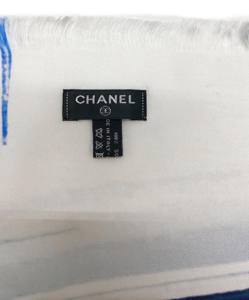 CHANEL（シャネル）CHANEL (シャネル) 車柄大判スカーフ マルチカラーの古着・服飾アイテム