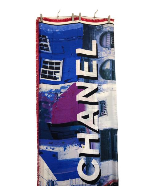 CHANEL（シャネル）CHANEL (シャネル) 車柄大判スカーフ マルチカラーの古着・服飾アイテム