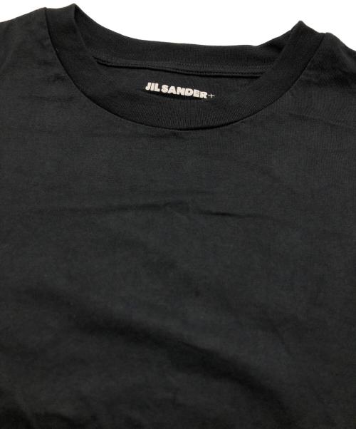 JIL SANDER（ジルサンダー）JIL SANDER (ジルサンダー) T-SHIRT CN SS 3 PACK ブラック サイズ:Lの古着・服飾アイテム