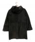 DROMe (ドローム) バーシブルフーデットムートンジャケット ブラック サイズ:XS：10000円