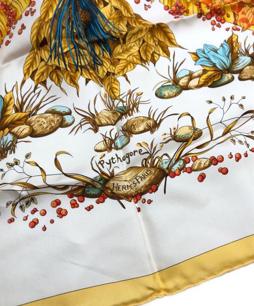 HERMES（エルメス）HERMES (エルメス) スカーフ ベージュの古着・服飾アイテム
