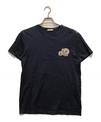 中古・古着通販】MONCLER (モンクレール) MAGLIA T-SHIRT ネイビー