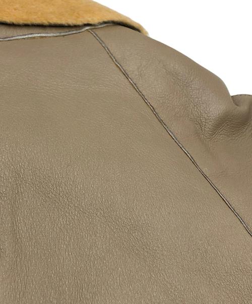 BALLY（バリー）BALLY (バリー) ラムレザーコート ブラウン サイズ:表記なしの古着・服飾アイテム