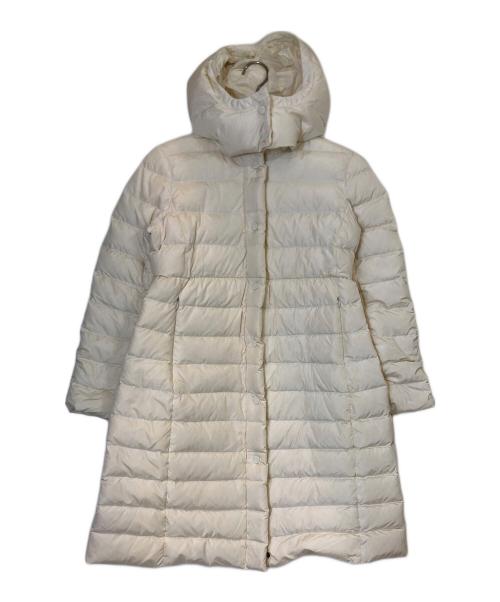MONCLER（モンクレール）MONCLER (モンクレール) ADOXAロングダウンコート ホワイト サイズ:2の古着・服飾アイテム