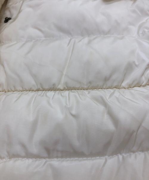 MONCLER（モンクレール）MONCLER (モンクレール) ADOXAロングダウンコート ホワイト サイズ:2の古着・服飾アイテム