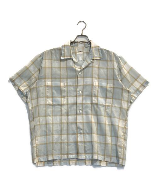 TOWN CRAFT（タウンクラフト）TOWN CRAFT (タウンクラフト) チェックオープンカラーシャツ サイズ:Lの古着・服飾アイテム