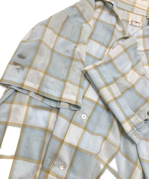 TOWN CRAFT（タウンクラフト）TOWN CRAFT (タウンクラフト) チェックオープンカラーシャツ サイズ:Lの古着・服飾アイテム