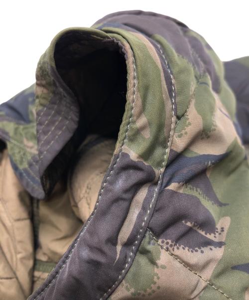 POLO RALPH LAUREN（ポロ・ラルフローレン）POLO RALPH LAUREN (ポロ・ラルフローレン) カモ柄キルティングジャケット カーキ サイズ:Sの古着・服飾アイテム