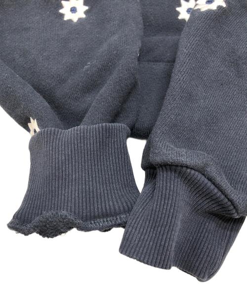 KEBOZ（ケボズ）KEBOZ (ケボズ) NICK GEAR (ニックギア) 刺繍パーカー ブラック サイズ:Mの古着・服飾アイテム