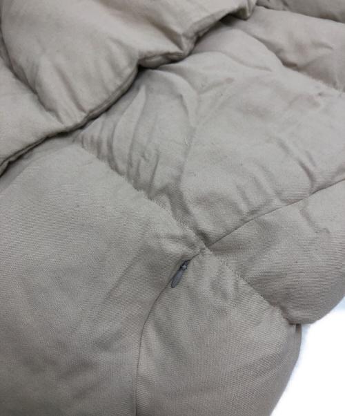 HERNO（ヘルノ）HERNO (ヘルノ) ウールダウンハーフコート ベージュ サイズ:40の古着・服飾アイテム