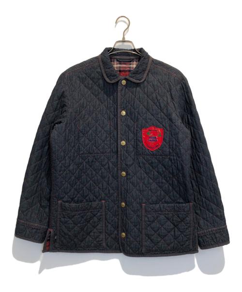 PAPAS（パパス）PAPAS (パパス) キルティングジャケット インディゴ サイズ:50(L)の古着・服飾アイテム