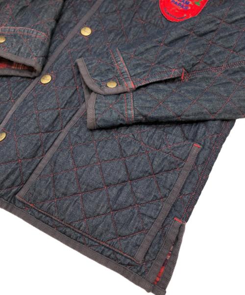 PAPAS（パパス）PAPAS (パパス) キルティングジャケット インディゴ サイズ:50(L)の古着・服飾アイテム