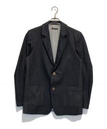 FRANK LEDER（フランクリーダー）の古着「テーラードジャケット」｜ネイビー