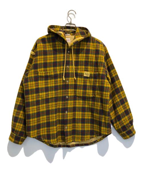 PAPAS（パパス）PAPAS (パパス) フーデッドジャケット イエロー サイズ:Mの古着・服飾アイテム