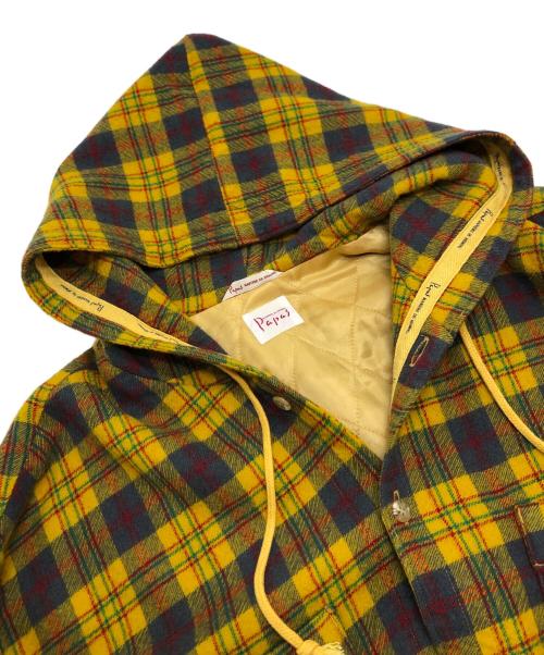 PAPAS（パパス）PAPAS (パパス) フーデッドジャケット イエロー サイズ:Mの古着・服飾アイテム