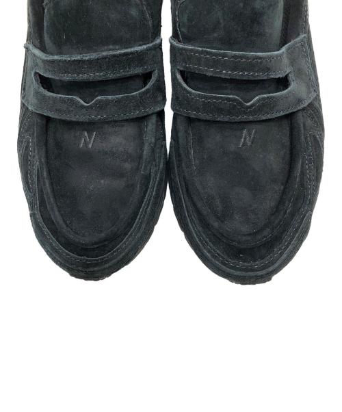 NEW BALANCE（ニューバランス）NEW BALANCE (ニューバランス) スエードローファー ブラック サイズ:27の古着・服飾アイテム