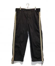 NIGEL CABOURN（ナイジェルケーボン）の古着「BASEBALL PANT / COTTON NYLON PIN OX」｜チャコールグレー