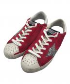 GOLDEN GOOSEゴールデングース）の古着「Super-Star グリッタースター」｜レッド