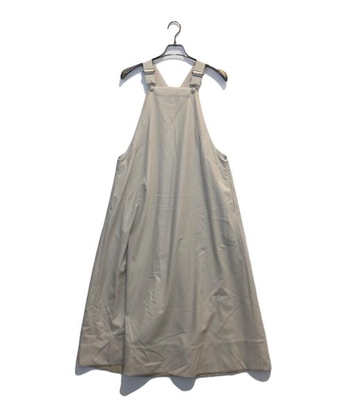 Curensology（カレンソロジー）Curensology (カレンソロジー) T/Wサロペットワンピース ベージュ サイズ:38の古着・服飾アイテム