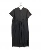 soutiencollarステンカラー）の古着「SENAKA DRESS」｜ブラック