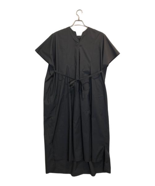 soutiencollar（ステンカラー）soutiencollar (ステンカラー) SENAKA DRESS ブラック サイズ:2の古着・服飾アイテム