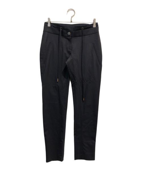 BRUNELLO CUCINELLI（ブルネロクチネリ）BRUNELLO CUCINELLI (ブルネロクチネリ) レイヤードパンツ ネイビー サイズ:不明の古着・服飾アイテム