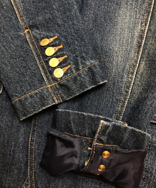 A BATHING APE（ア ベイシング エイプ）A BATHING APE (ア ベイシング エイプ) デニムテーラードジャケット インディゴ サイズ:Sの古着・服飾アイテム