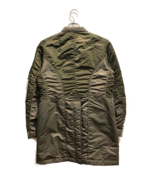 eYe COMME des GARCONS JUNYAWATANABE MAN（アイ コム デ ギャルソン ジュンヤ ワタナベ マン）eYe COMME des GARCONS JUNYAWATANABE MAN (アイ コム デ ギャルソン ジュンヤ ワタナベ マン) 再構築ミリタリーコート カーキ サイズ:XSの古着・服飾アイテム