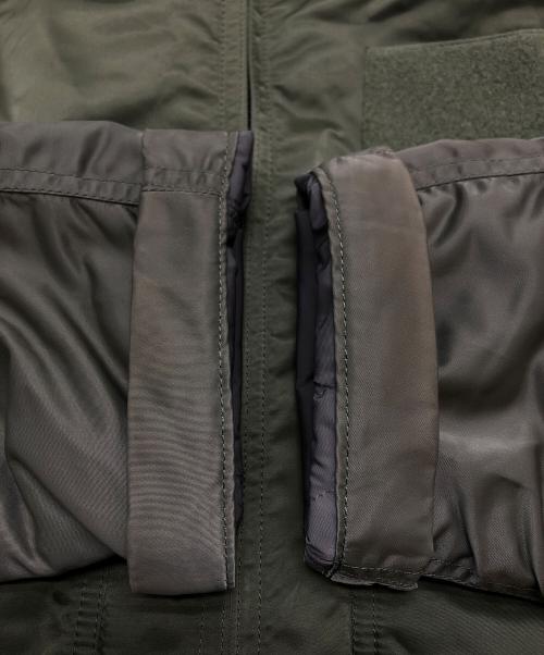 eYe COMME des GARCONS JUNYAWATANABE MAN（アイ コム デ ギャルソン ジュンヤ ワタナベ マン）eYe COMME des GARCONS JUNYAWATANABE MAN (アイ コム デ ギャルソン ジュンヤ ワタナベ マン) 再構築ミリタリーコート カーキ サイズ:XSの古着・服飾アイテム