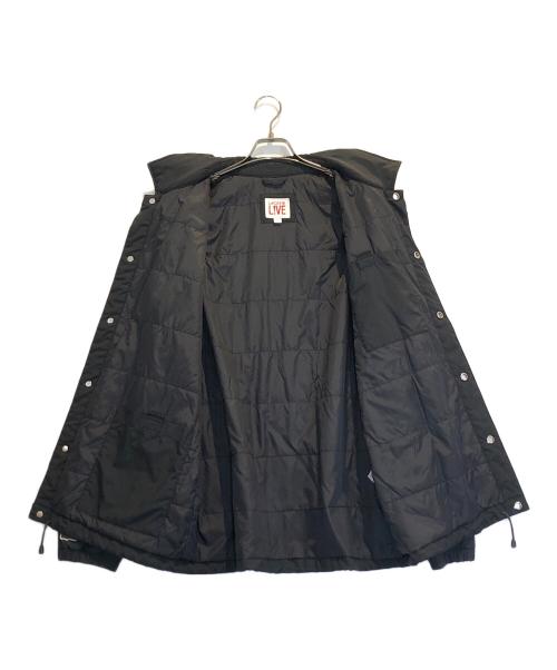 LACOSTE LIVE（ラコステライブ）LACOSTE LIVE (ラコステライブ) 中綿コーチジャケット ブラック サイズ:XLの古着・服飾アイテム