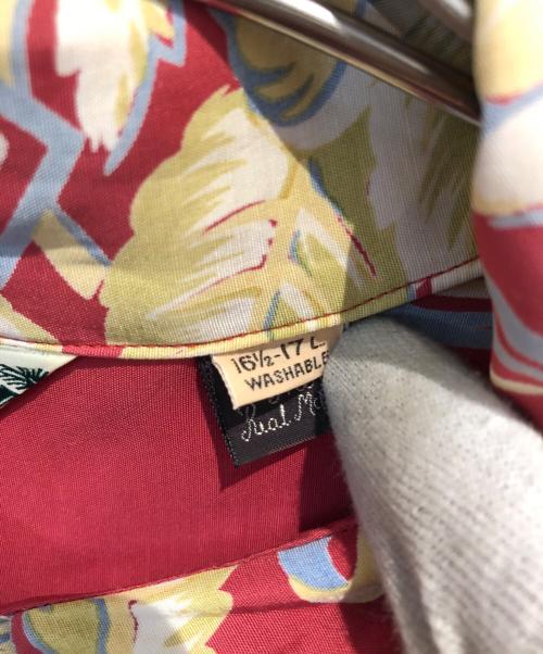 pine mcswine（リアルマッコイズ）pine mcswine (リアルマッコイズ) THE REAL McCOY'S (ザ・リアルマッコイズ) アロハシャツ レッド サイズ:17Lの古着・服飾アイテム