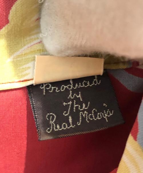 pine mcswine（リアルマッコイズ）pine mcswine (リアルマッコイズ) THE REAL McCOY'S (ザ・リアルマッコイズ) アロハシャツ レッド サイズ:17Lの古着・服飾アイテム