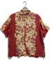 pine mcswine（リアルマッコイズ）の古着「アロハシャツ」｜レッド