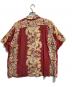 pine mcswine (リアルマッコイズ) THE REAL McCOY'S (ザ・リアルマッコイズ) アロハシャツ レッド サイズ:17L：12000円