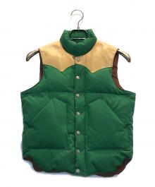Clover Leaf（クローバーリーフ）の古着「ダウンベスト」｜グリーン