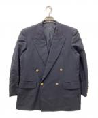 Burberry'sバーバリーズ）の古着「金釦ダブルブレザー」｜ネイビー