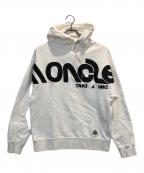 MONCLERモンクレール）の古着「MAGLIAプルオーバーパーカー」｜ホワイト