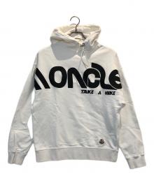 MONCLER（モンクレール）の古着「MAGLIAプルオーバーパーカー」｜ホワイト