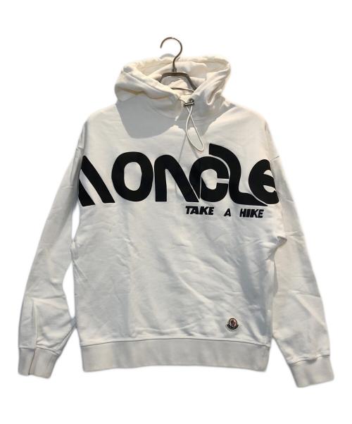 MONCLER（モンクレール）MONCLER (モンクレール) MAGLIAプルオーバーパーカー ホワイト サイズ:Sの古着・服飾アイテム