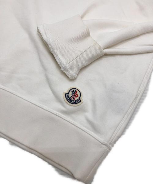 MONCLER（モンクレール）MONCLER (モンクレール) MAGLIAプルオーバーパーカー ホワイト サイズ:Sの古着・服飾アイテム