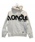 MONCLER（モンクレール）の古着「MAGLIAプルオーバーパーカー」｜ホワイト
