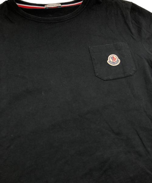 MONCLER（モンクレール）MONCLER (モンクレール) MAGLIA T-SHIRT ブラック サイズ:Sの古着・服飾アイテム