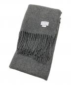 EDWARD BROWNエドワードブラウン）の古着「カシミヤマフラー」｜グレー