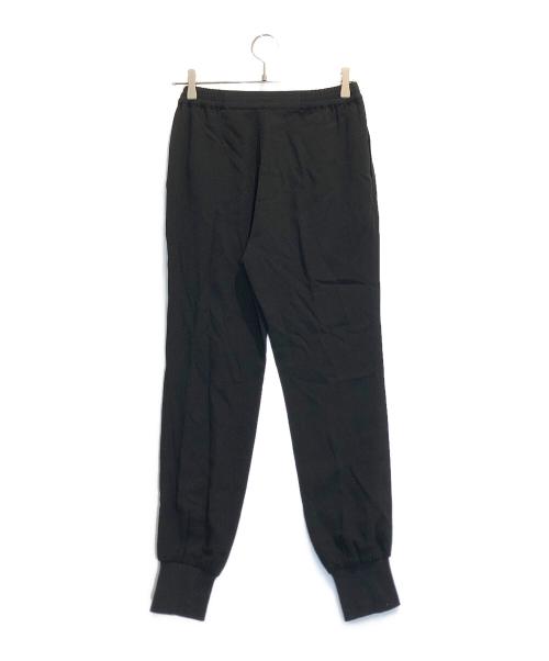 MUSE de Deuxieme Classe（ミューズ ドゥーズィエム クラス）MUSE de Deuxieme Classe (ミューズ ドゥーズィエム クラス) ジョーゼットスソリブパンツ ブラック サイズ:36 未使用品の古着・服飾アイテム