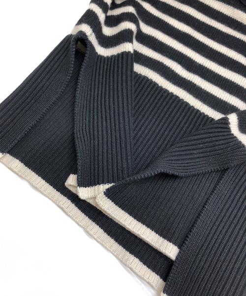 TOTEM（トーテム）TOTEM (トーテム) シグネチャーストライプタートルネック ブラック サイズ:XSの古着・服飾アイテム